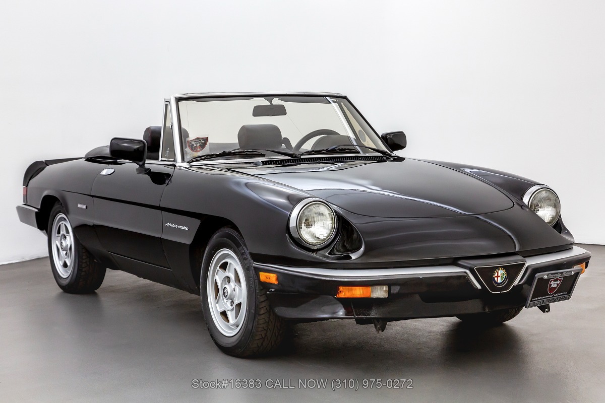 1986 Alfa Romeo Spider For Sale | Vintage Driving Machines