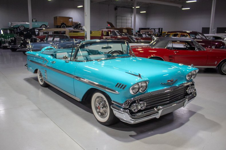 1958 Chevrolet Impala Convertible For Sale | Vintage Driving Machines