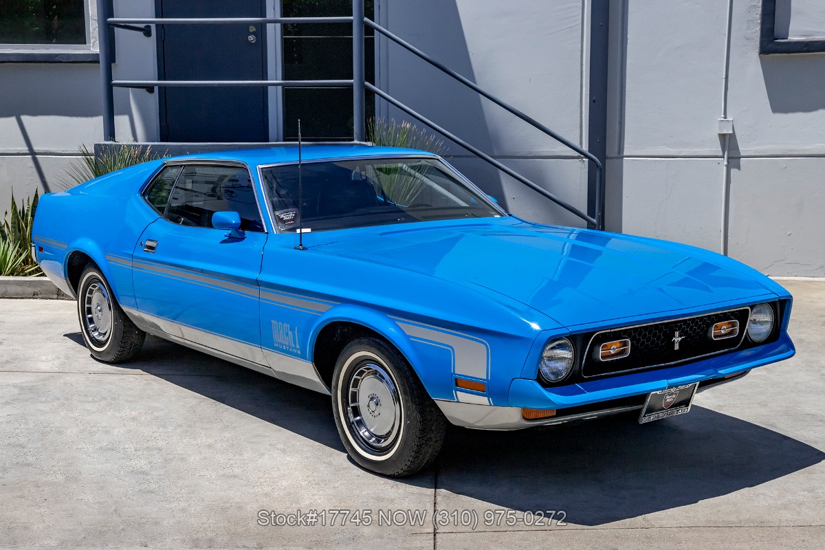 1972 Ford Mustang Mach 1 For Sale | Vintage Driving Machines